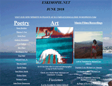 Tablet Screenshot of eskimopie.net